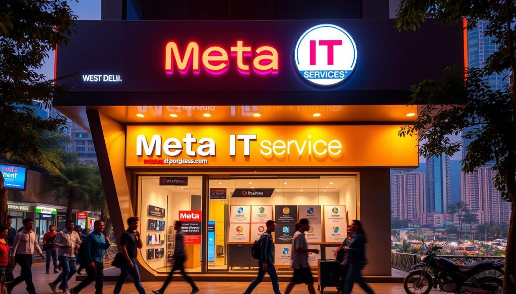 Meta IT Services Advertising in West Delhi